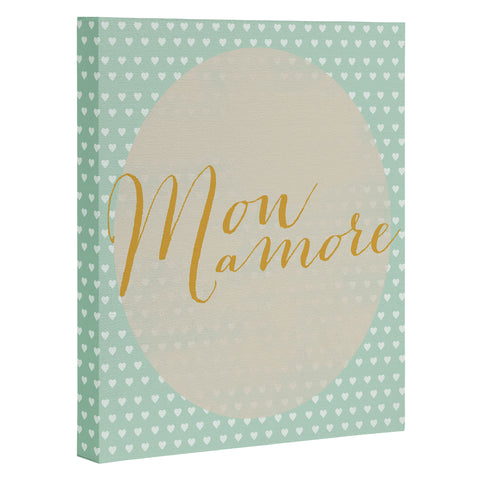 Allyson Johnson French My Love Art Canvas