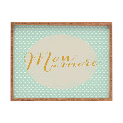 Allyson Johnson French My Love Rectangular Tray