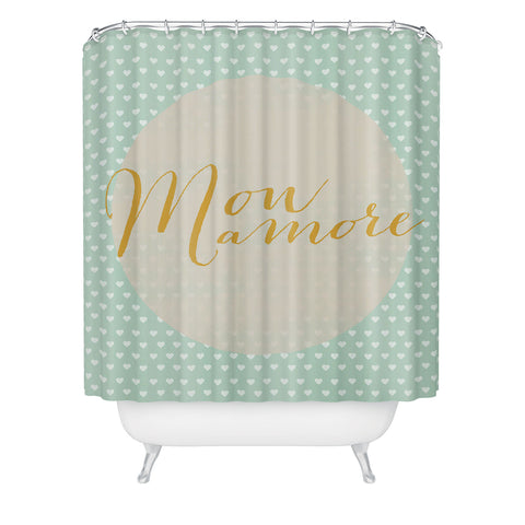 Allyson Johnson French My Love Shower Curtain