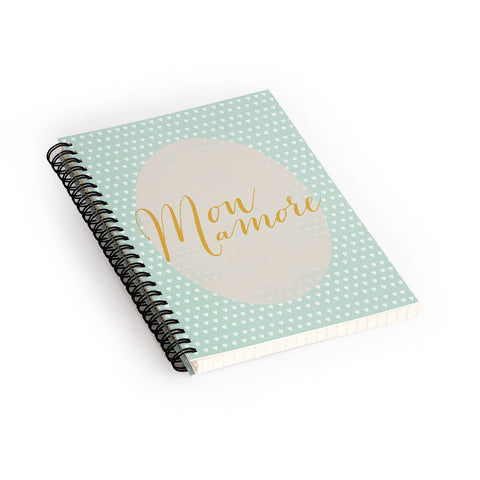 Allyson Johnson French My Love Spiral Notebook
