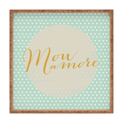 Allyson Johnson French My Love Square Tray