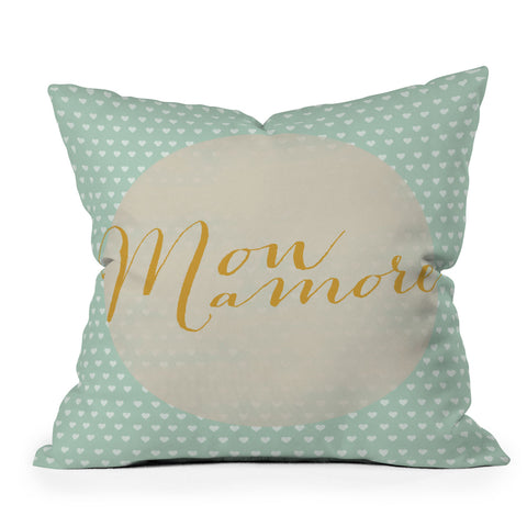 Allyson Johnson French My Love Throw Pillow