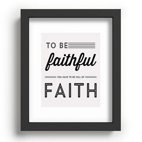 Allyson Johnson Full Of Faith Recessed Framing Rectangle