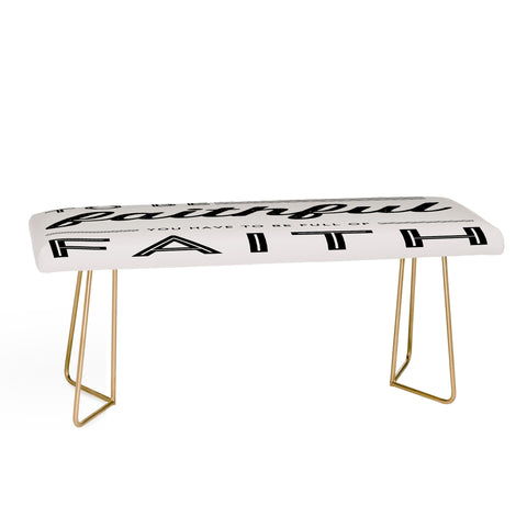 Allyson Johnson Full Of Faith Bench