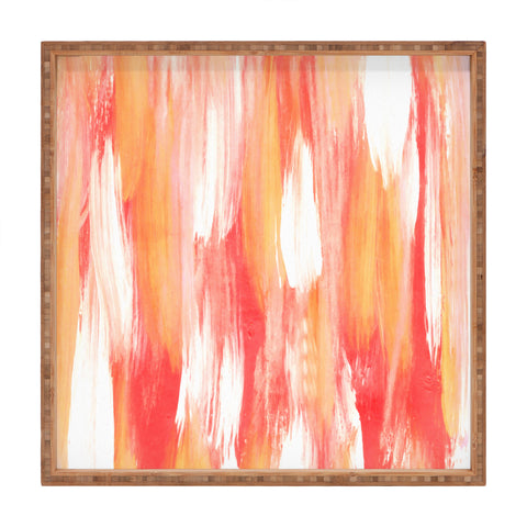 Allyson Johnson Georgia Peach Square Tray