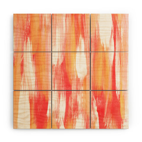 Allyson Johnson Georgia Peach Wood Wall Mural