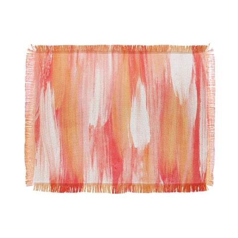 Allyson Johnson Georgia Peach Throw Blanket