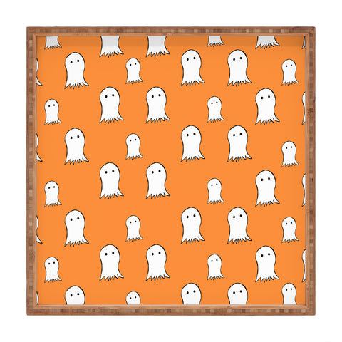Allyson Johnson Ghosts Square Tray