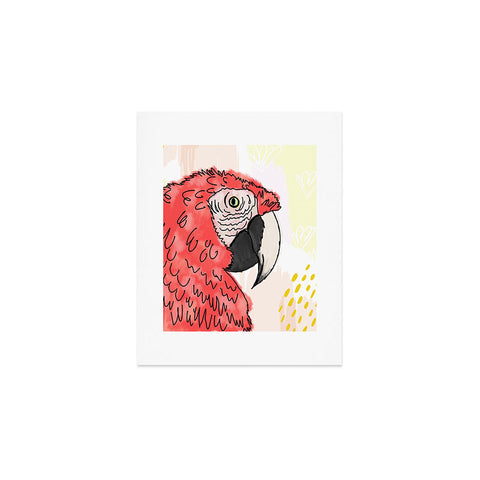 Allyson Johnson Gilbert the Parrot Art Print