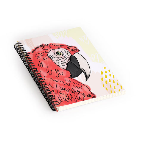 Allyson Johnson Gilbert the Parrot Spiral Notebook
