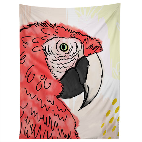 Allyson Johnson Gilbert the Parrot Tapestry