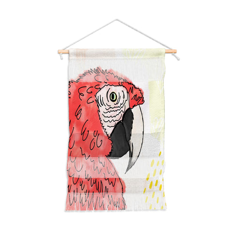 Allyson Johnson Gilbert the Parrot Wall Hanging Portrait