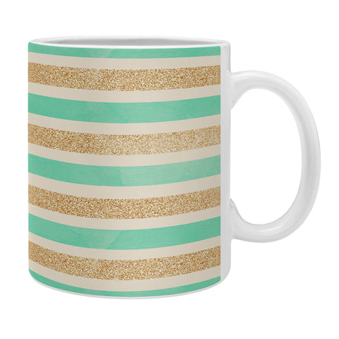 Allyson Johnson Glitter And Mint Coffee Mug