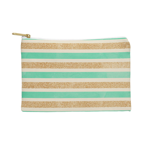 Allyson Johnson Glitter And Mint Pouch
