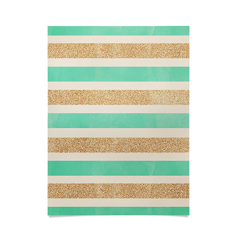 Allyson Johnson Glitter And Mint Poster