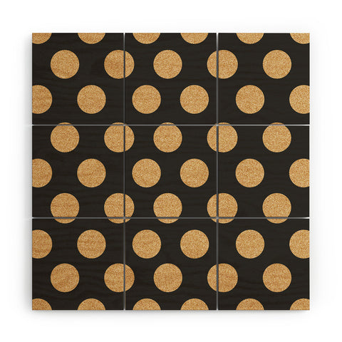 Allyson Johnson Glittering Gold Wood Wall Mural