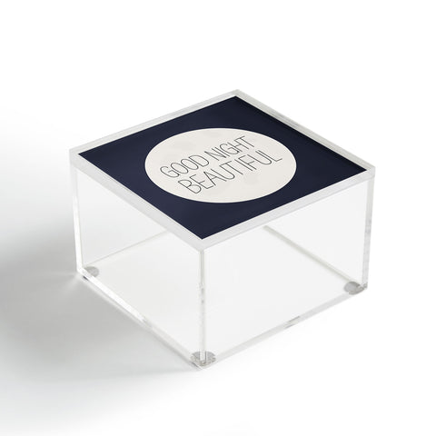 Allyson Johnson Good Night Beautiful Acrylic Box