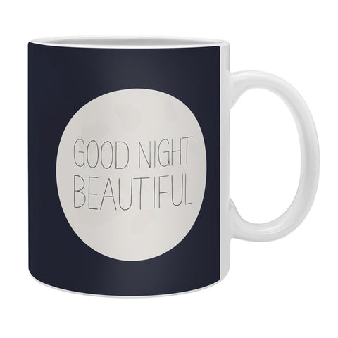 Allyson Johnson Good Night Beautiful Coffee Mug