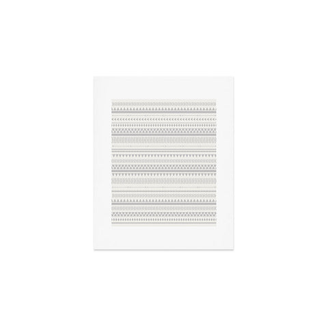 Allyson Johnson Gray Aztec Art Print