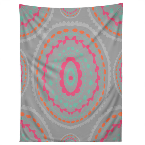 Allyson Johnson Gray Medallion Tapestry