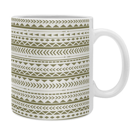 Allyson Johnson Green Aztec Coffee Mug
