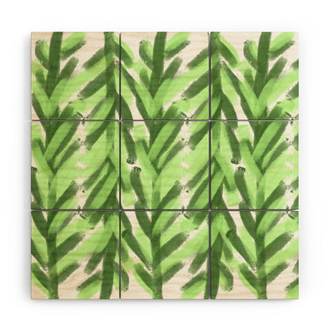 Allyson Johnson Greenery Forest Wood Wall Mural