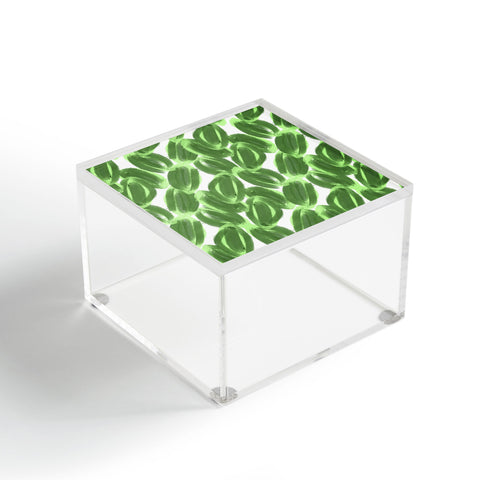 Allyson Johnson Greenery Leaves Acrylic Box