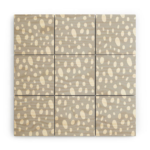 Allyson Johnson Grey Pebbles Wood Wall Mural