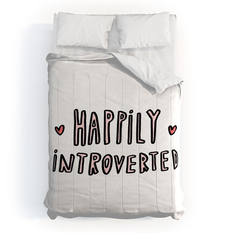 Allyson Johnson Happily Introverted Comforter