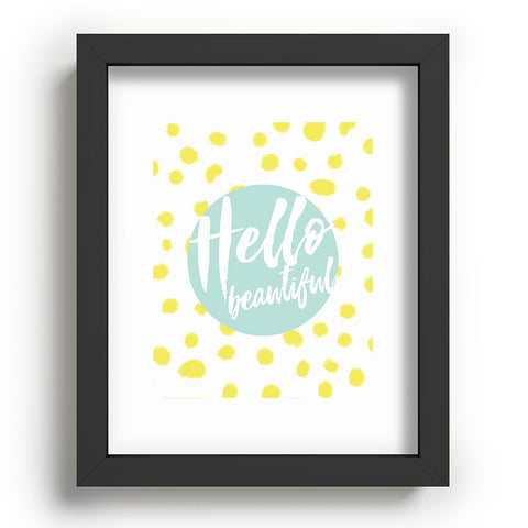 Allyson Johnson Hello Beautiful 2 Recessed Framing Rectangle