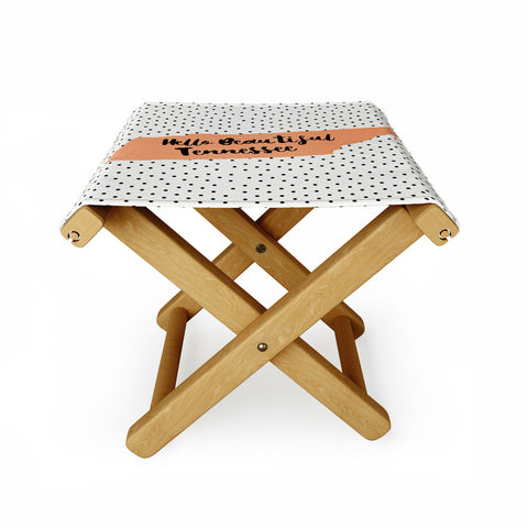 Allyson Johnson Hello Beautiful Tennessee Folding Stool