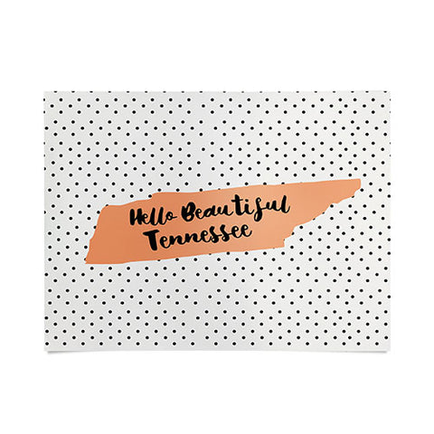 Allyson Johnson Hello Beautiful Tennessee Poster