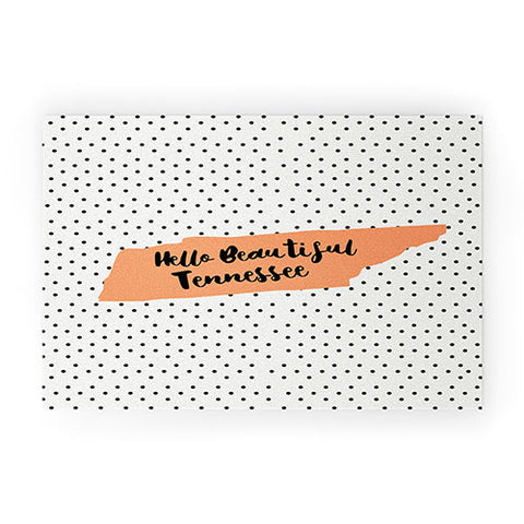 Allyson Johnson Hello Beautiful Tennessee Welcome Mat