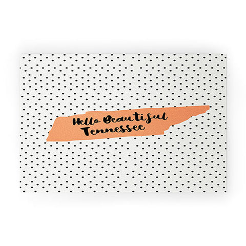 Allyson Johnson Hello Beautiful Tennessee Welcome Mat