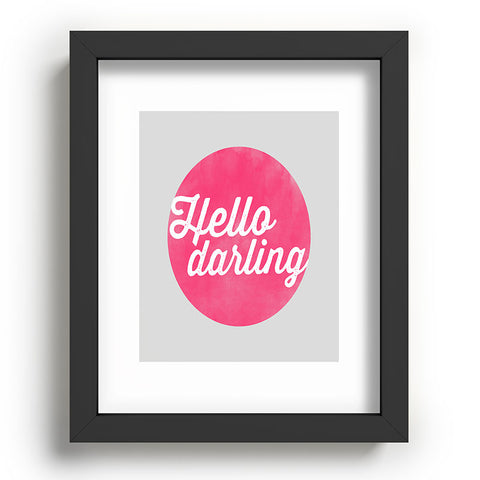 Allyson Johnson Hello Darling Recessed Framing Rectangle