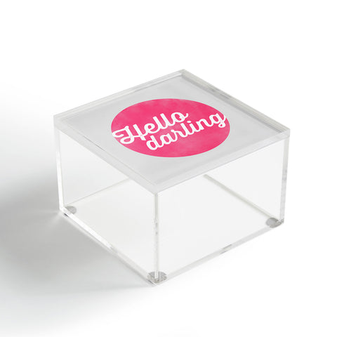 Allyson Johnson Hello Darling Acrylic Box
