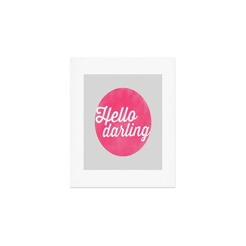 Allyson Johnson Hello Darling Art Print