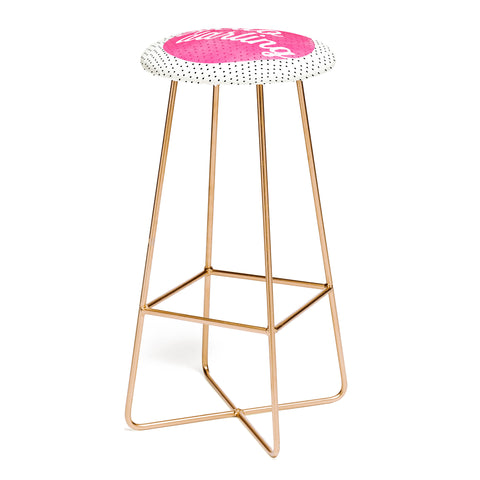 Allyson Johnson Hello Darling Dots Bar Stool