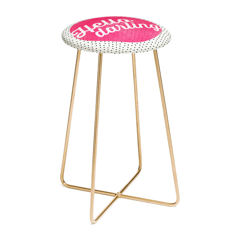 Allyson Johnson Hello Darling Dots Counter Stool