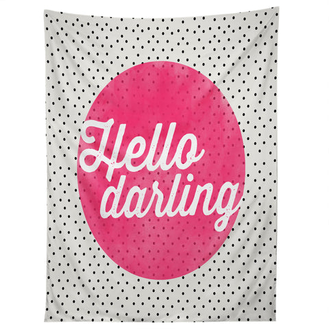 Allyson Johnson Hello Darling Dots Tapestry