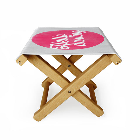 Allyson Johnson Hello Darling Folding Stool