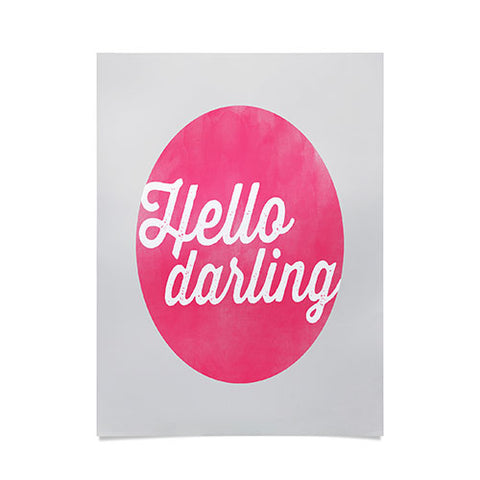 Allyson Johnson Hello Darling Poster