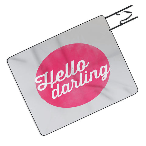 Allyson Johnson Hello Darling Picnic Blanket