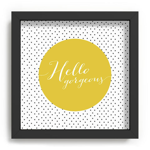Allyson Johnson Hello Gorgeous Recessed Framing Square
