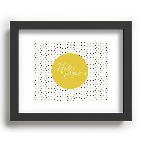 Allyson Johnson Hello Gorgeous Recessed Framing Rectangle
