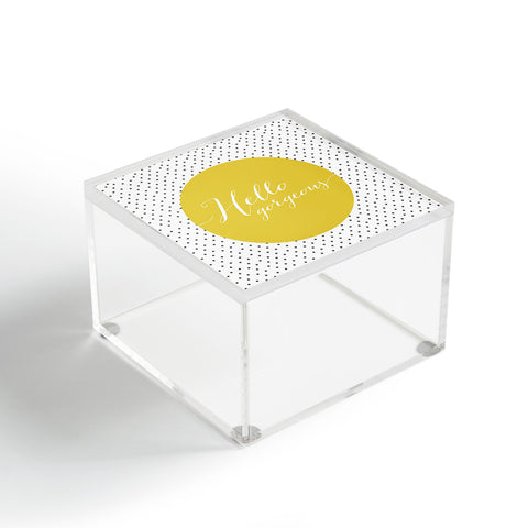 Allyson Johnson Hello Gorgeous Acrylic Box