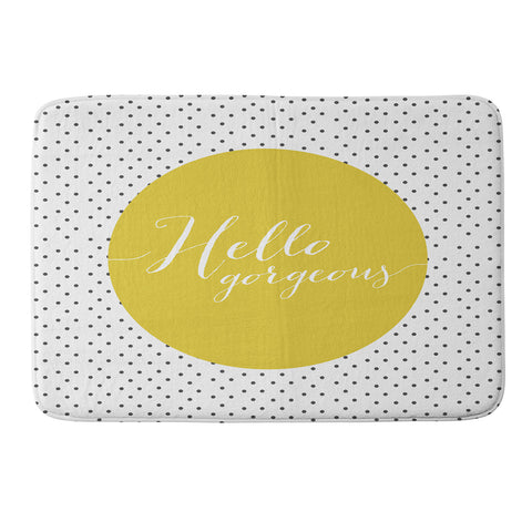 Allyson Johnson Hello Gorgeous Memory Foam Bath Mat
