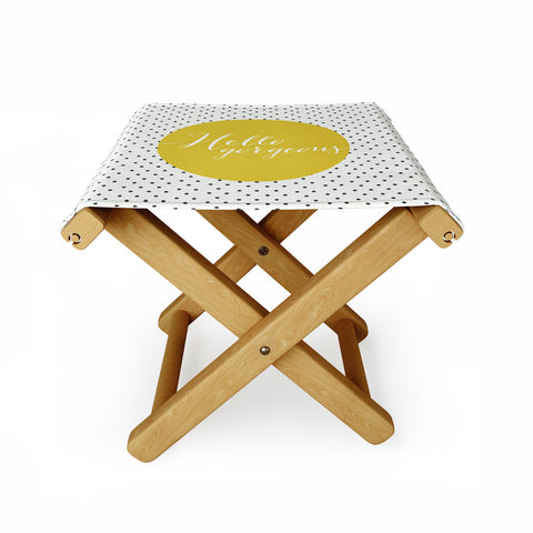 Allyson Johnson Hello Gorgeous Folding Stool