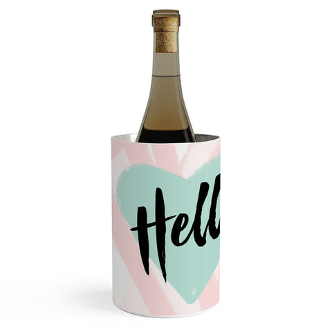 Allyson Johnson Hello Heart Mint Wine Chiller