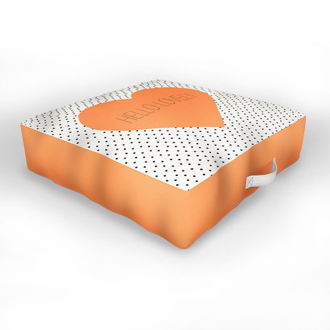 Allyson Johnson Hello Lovely Outdoor Floor Cushion